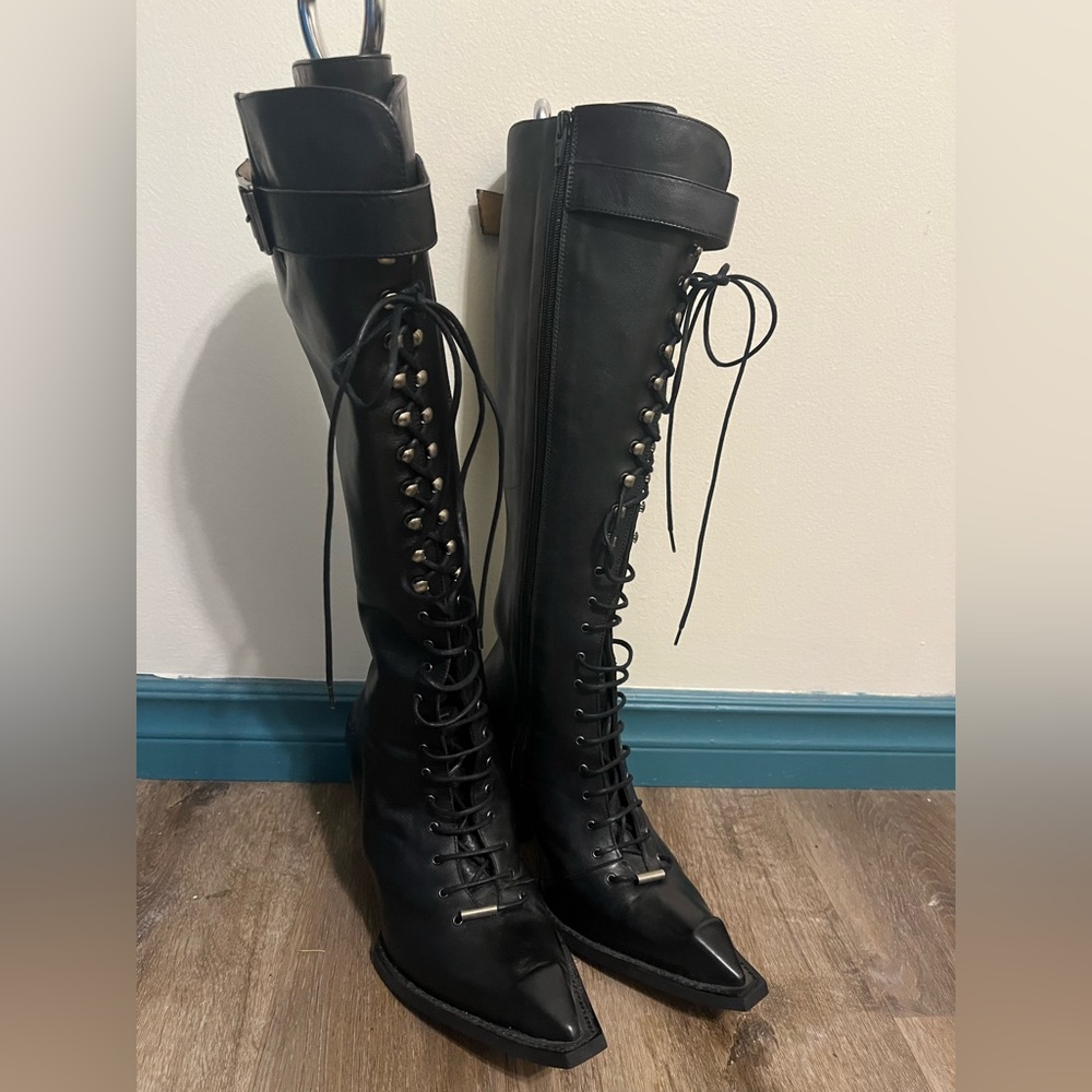 Fluevog Swordfish Abstract Candy